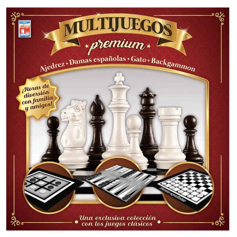 Multijuegos 4 en 1, Juegos de Mesa<Fotorama Sale