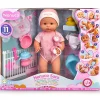 Nenuco Interactivo con 11 diferentes Funciones y Set de Juego con 7 Accesorios<Famosa New