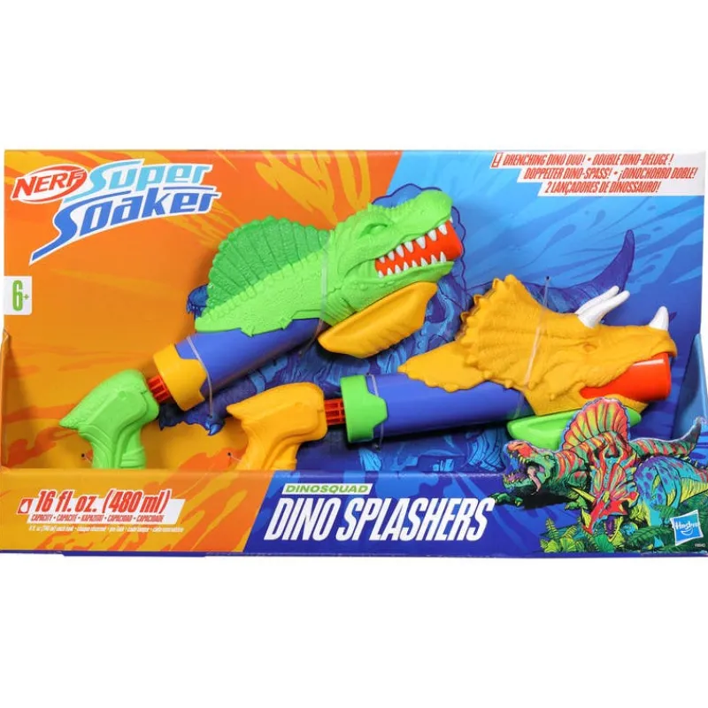 Nerf Lanzador de Agua Supersoaker Dino<Hasbro Fashion