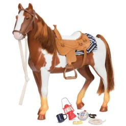 Our Generation Caballo Pinto con Accesorios<Importacion Juguetron New