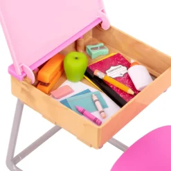 Our Generation Set de Juego Escritorio de Estudiante con Accesorios<Importacion Juguetron Discount