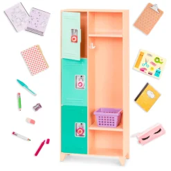 Our Generation Set de Juego Locker Escolar con Accesorios<Importacion Juguetron Best