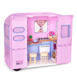 Our Generation Set de Juego Camper Rosa con Accesorios<Importacion Juguetron Discount