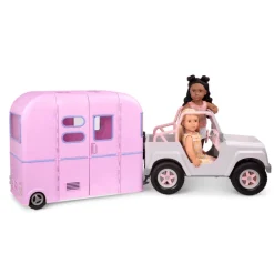 Our Generation Set de Juego Camper Rosa con Accesorios<Importacion Juguetron Discount
