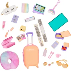 Our Generation Set de Viaje de lujo con Equipaje BD35345Z<Importacion Juguetron New