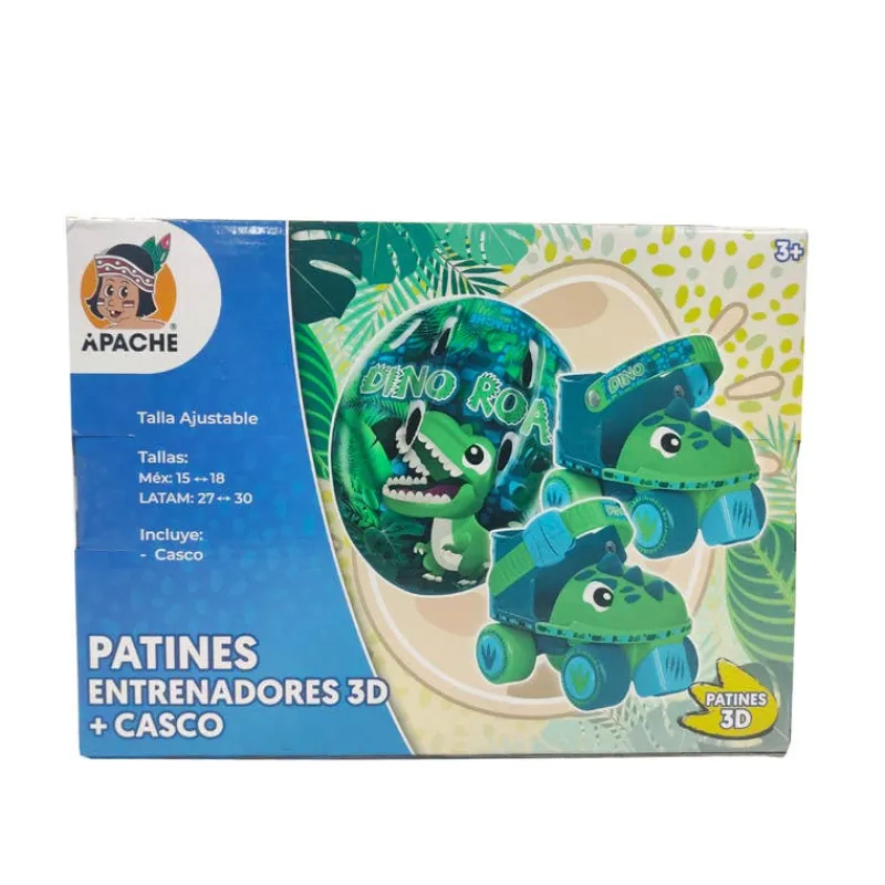 Patines Entrenadores 3D con Casco de<Trixie Discount