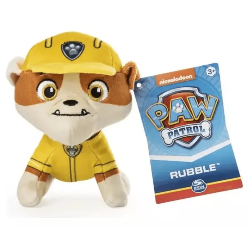 Paw Patrol Mini Peluche de Rubble<Spin Master Hot