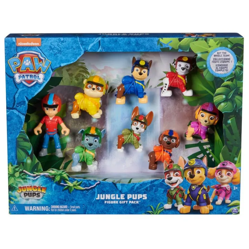 Paw Patrol Set de 8 Figuras Aventuras en la Jungla<Spin Master Online