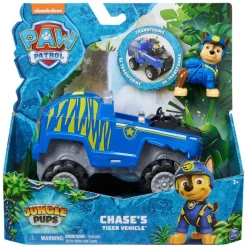 Paw Patrol Vehículo con Figura de Chase en la Jungla<Spin Master Clearance