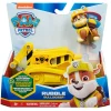 Paw Patrol Vehículo con Figura de Rubble<Spin Master Clearance