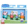 Peppa Pig y Su Familia con Helados 4 Pack<Hasbro New