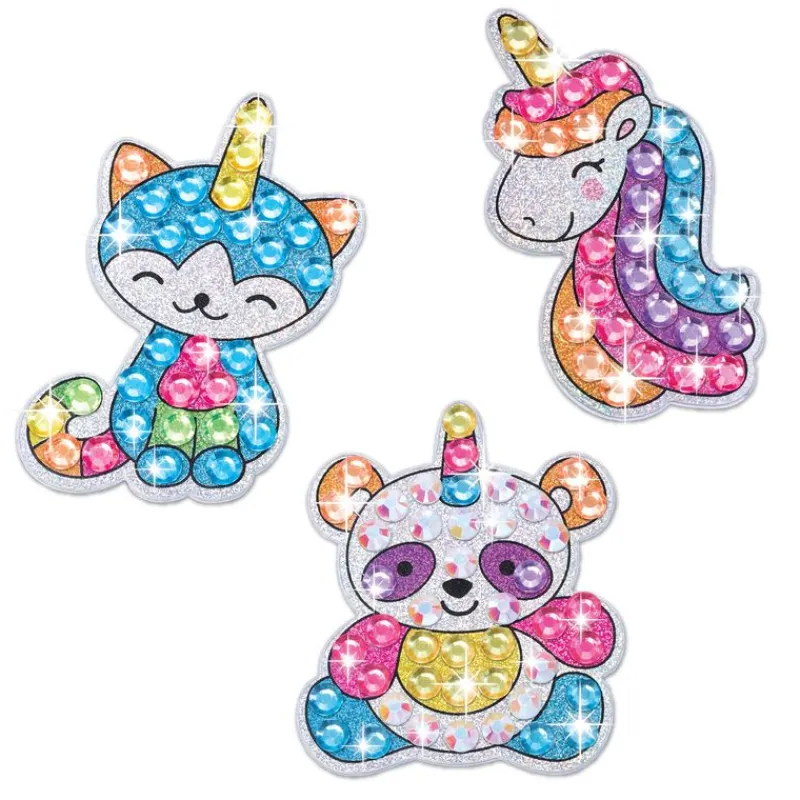 Pintura Brillante y Stickers con Pedrería para Ventanas<Timeout Fashion