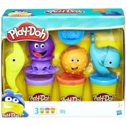 Play-Doh Set de Juegos Creaciones Marinas con 3 Animales, Accesorios y 5 Latas<Hasbro Hot