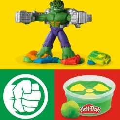 Play-Doh Marvel, Set De Juego Hulk Aplasta Y Moldea<Hasbro Sale