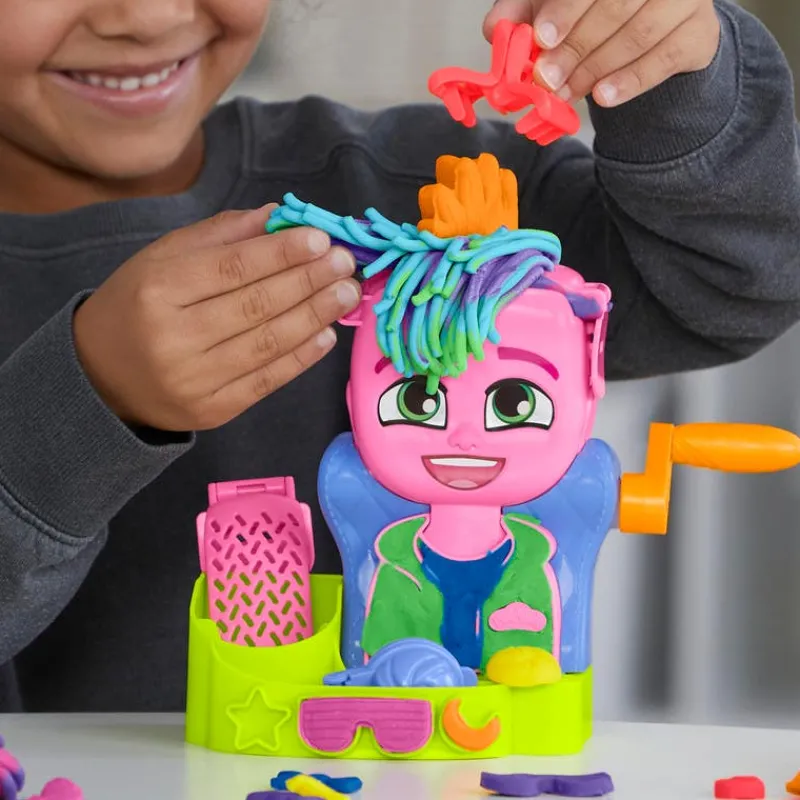 Play-Doh Peluquería Set de Juegos con 12 Accesorios y 6 Latas<Hasbro Discount