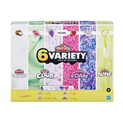 Play-Doh Set de Juegos 6 Latas con Texturas<Hasbro Fashion
