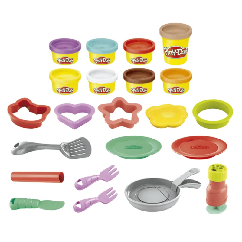 Play-Doh Set de Juegos Hot Cakes con 14 Accesorios y 8 Latas<Hasbro Online