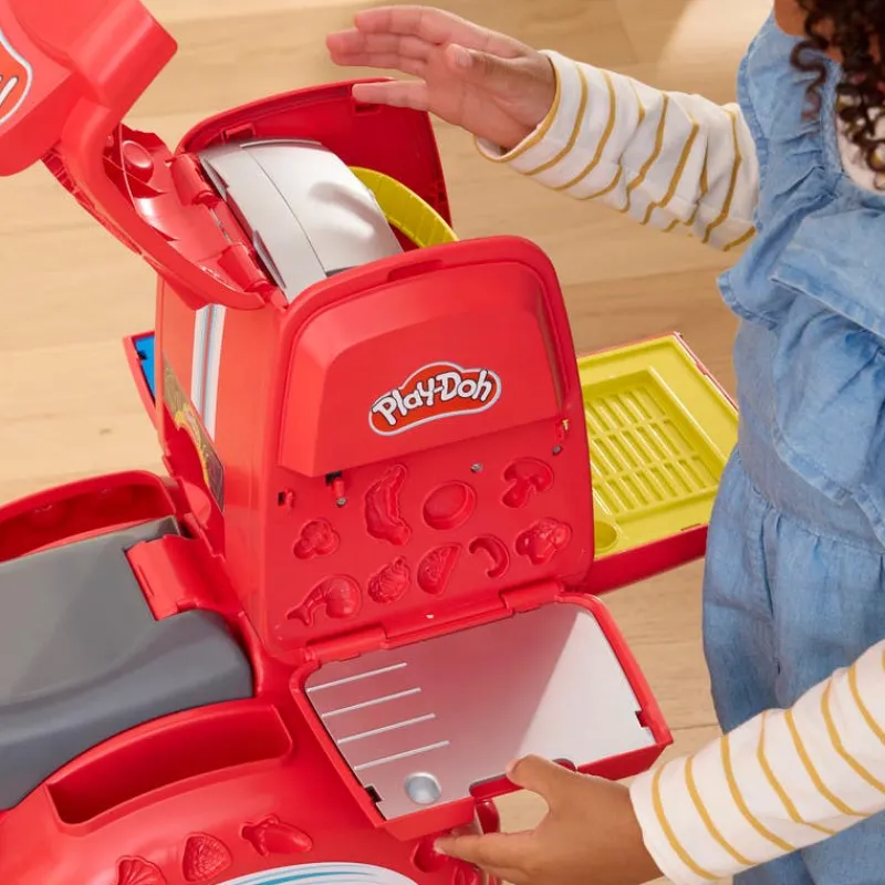 Play-Doh Vespa Montable Correpasillos y Pizzería con 15 Accesorios y 10 Latas<Hasbro Fashion