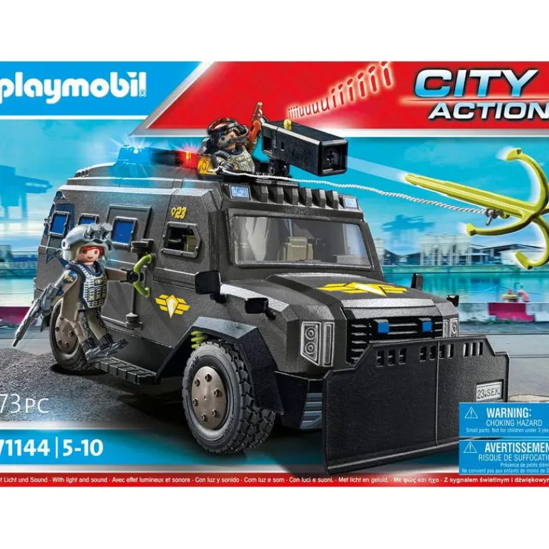 Rescue Vehículo Todoterreno SWAT<Playmobil New