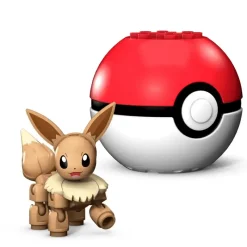 Pokemon Pokébola con Eevee Mega Construx<Mattel Sale