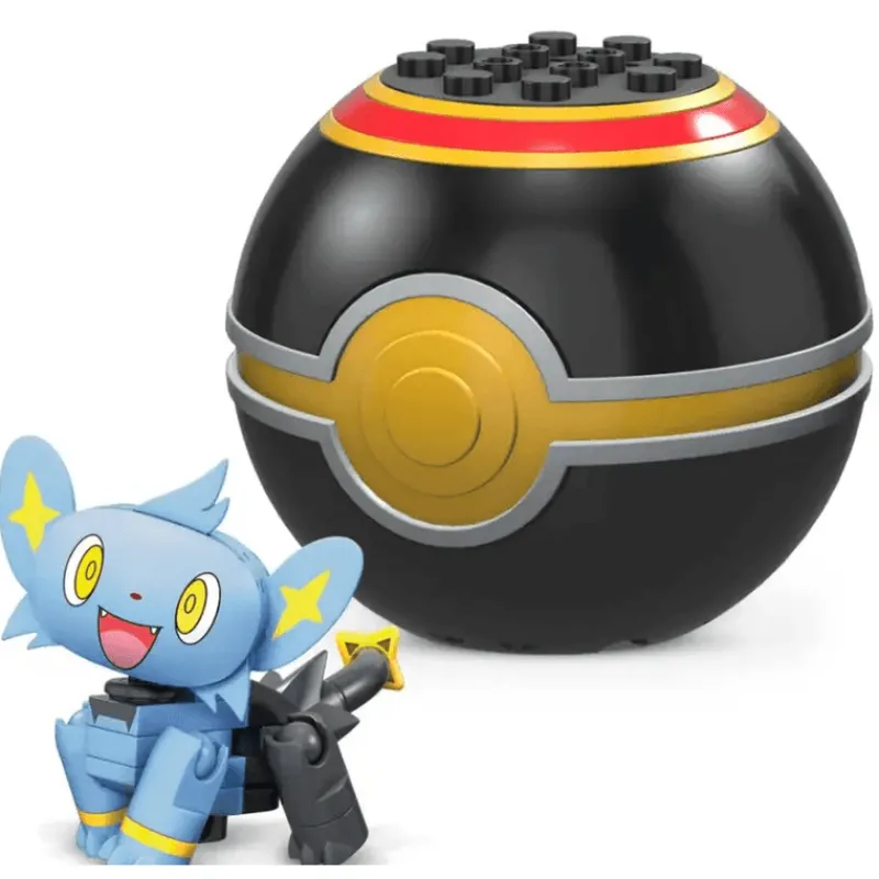 Pokemon Pokébola con Shinx Mega Construx<Mattel Clearance