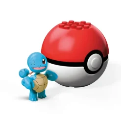 Pokemon Pokébola con Squirtle Guiño Mega Construx<Mattel New