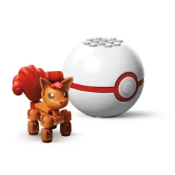 Pokemon Pokébola con Vulpix Mega Construx<Mattel Discount