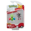 Pokémon 2 Pack Figuras de Batalla Pawniard y Roselia 95007A<Importacion Juguetron Fashion