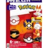 Pokémon Equipo de Fuego Mega Construx con 4 Pokeballs<Mattel Fashion
