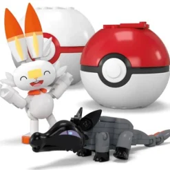 Pokémon Equipo de Fuego Mega Construx con 4 Pokeballs<Mattel Fashion