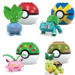 Pokémon Equipo Planta Mega Construx con 4 Pokeballs<Mattel Outlet