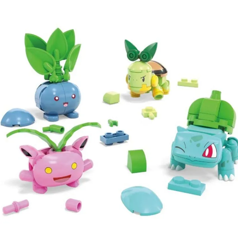 Pokémon Equipo Planta Mega Construx con 4 Pokeballs<Mattel Outlet