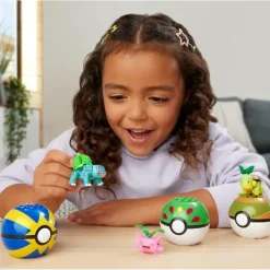Pokémon Equipo Planta Mega Construx con 4 Pokeballs<Mattel Outlet