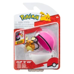 Pokémon Figura de Batalla con Pokebola Dedenne PKW3505<Jazwares Fashion