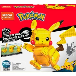 Pokémon Pikachu Jumbo Mega Bloks<Mattel Hot