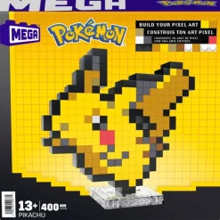 PoKémon Pikachu Pixel Mega Construx Collector HTH74<Mattel Clearance