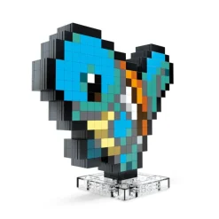 PoKémon Squirtle Pixel Mega Construx Collector HTH77<Mattel Outlet