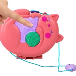 Polly Pocket Bolso de Gato con Departamento con 19 Accesorios<Mattel New