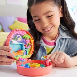 Polly Pocket Disfraz Perrito en Vespa<Mattel Online