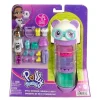 Polly Pocket Muñeca Tubo de Panda con 3 Outfits<Mattel New