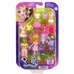 Polly Pocket Outfitt Abejita Sorpresa con Perrito Feliz<Mattel Hot