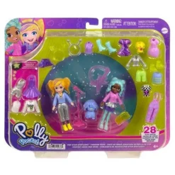 Polly Pocket Set de Juegos Moda del Espacio 2 Muñecas con más de 15 accesorios<Mattel Clearance