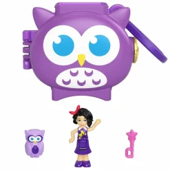 Polly Pocket Set de Juegos Mini Mundo de Mascotas Búho<Mattel Clearance