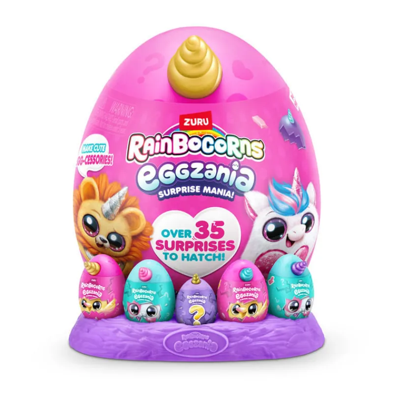 Rainbocorns Huevo Sorpresa Eggzania Gris con 20 Sorpresas<Importacion Juguetron Online