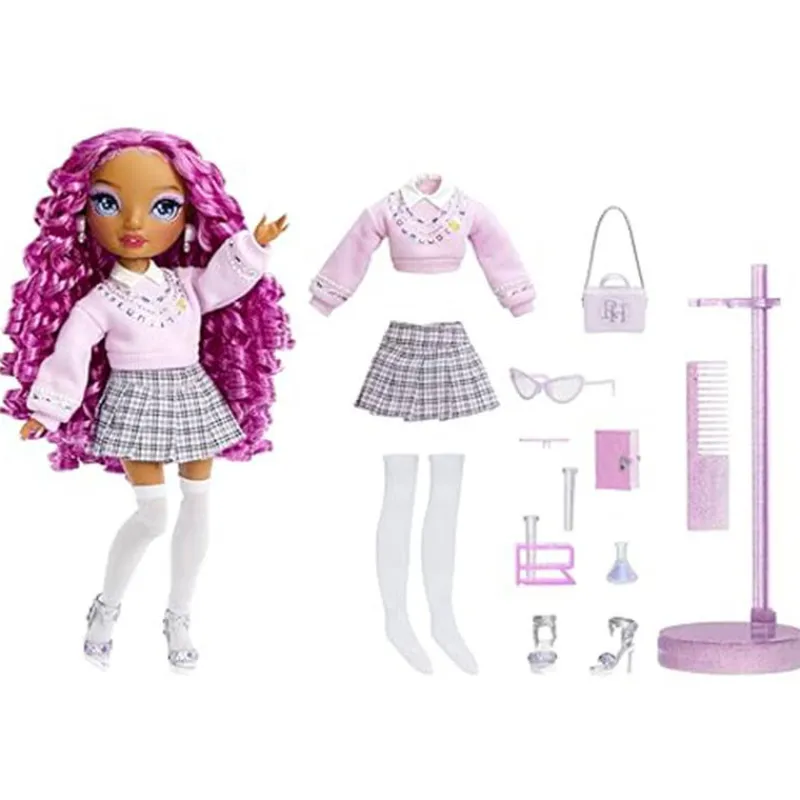 Rainbow High Fashion Doll LilacOutfit School<MGA Outlet