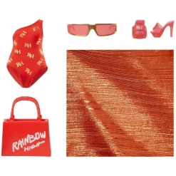 Rainbow High Fashion Doll Swim & Style Fashion Doll- Ruby<MGA Best