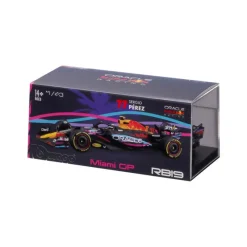 Red Bull Formula Uno F1 Escala 1:43 Red Bull Racing RB19, Checo Pérez MaimiGP Edition<Importacion Juguetron Hot