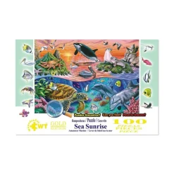 Rompecabezas Amecer Marino de 100 Piezas<Wuundentoy Discount