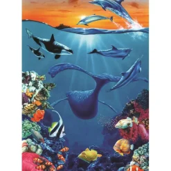 Rompecabezas Animales Marinos de 100 Piezas<Wuundentoy Online