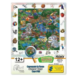 Rompecabezas Campamento De Verano de 500 Piezas<Wuundentoy Sale
